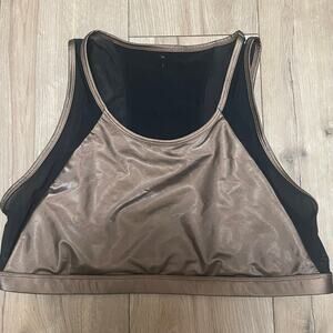 Fabletics Camryn Metallic Sports Bra Large